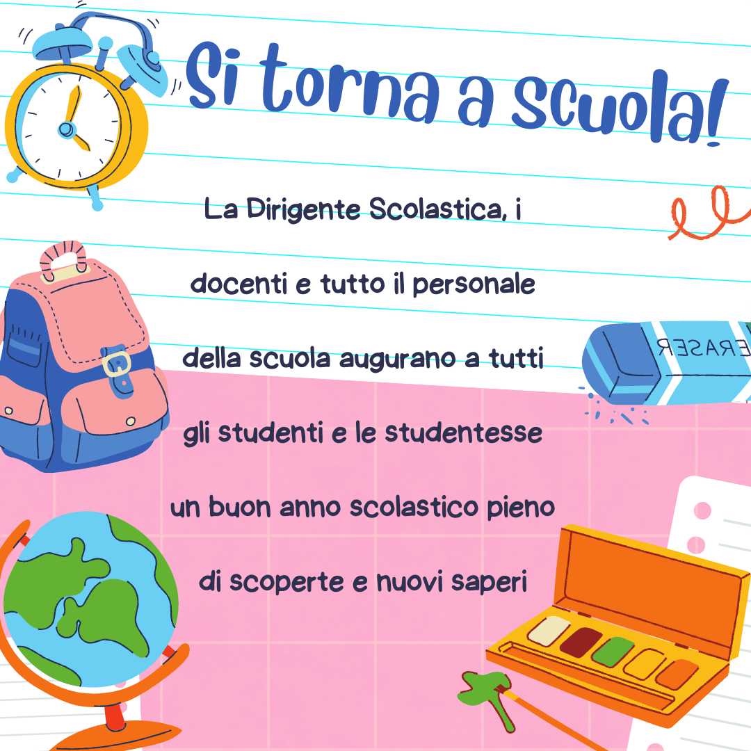 Buon anno scolastico!